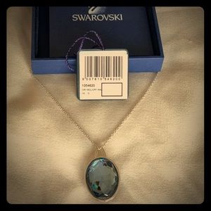 Swarovski crystal reversible necklace/pendant